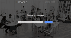 Desktop Screenshot of hireable.com